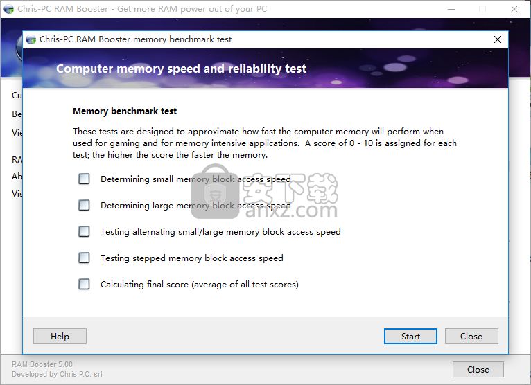 Chris-PC RAM Booster(硬盘检测工具)