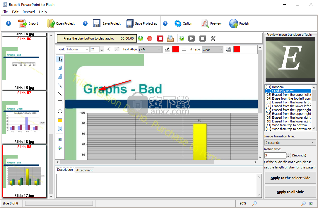 Boxoft PowerPoint to Flash(PPT转Flash软件)