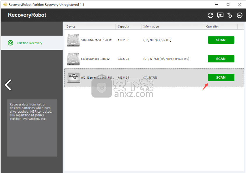 RecoveryRobot Partition Recovery(数据文件恢复工具)