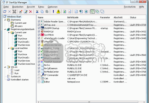EF StartUp Manager Pro(开机启动管理软件)