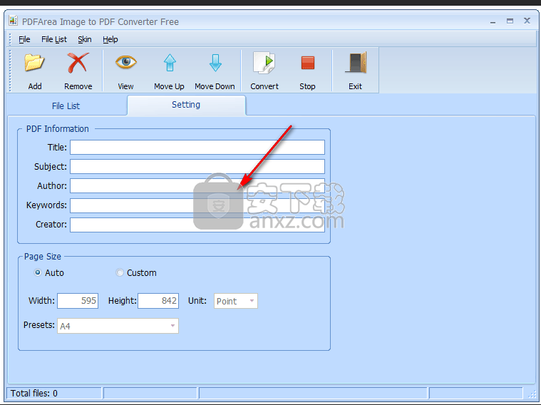 PDFArea Image to PDF Converter(图片转PDF软件)