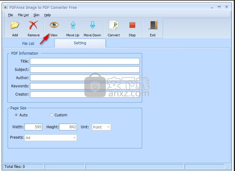 PDFArea Image to PDF Converter(图片转PDF软件)