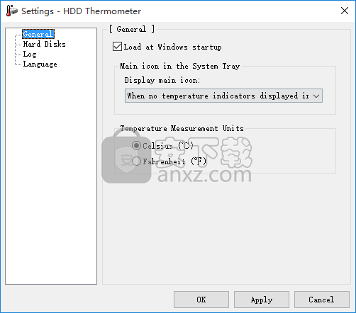 硬盘温度监控工具(HDD Thermometer)