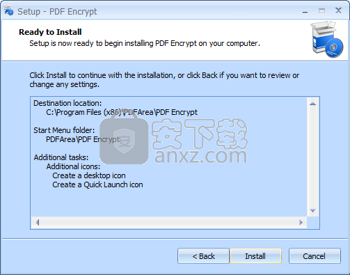 PDFArea PDF Encrypt(PDF加密软件)