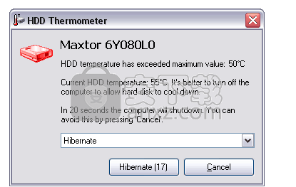 硬盘温度监控工具(HDD Thermometer)