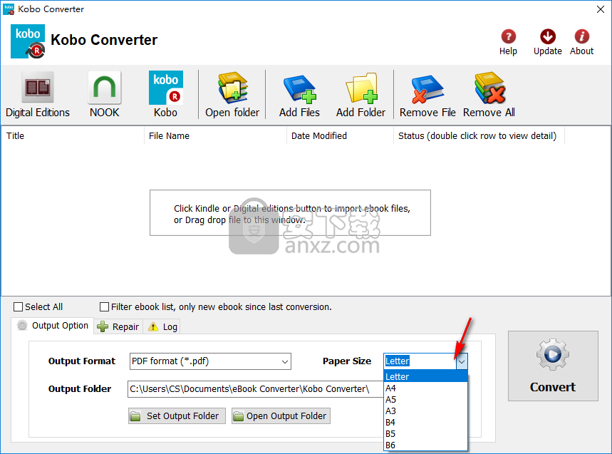 Kobo Converter(Kobo电子书转换器)