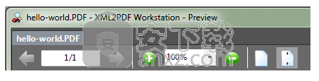 XML2PDF Workstation(XML转PDF转换器)