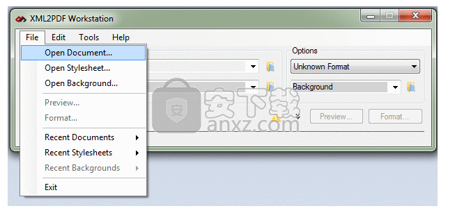 XML2PDF Workstation(XML转PDF转换器)