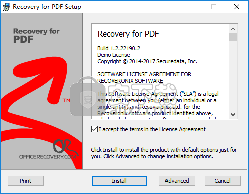 Recovery for PDF(pdf文件修复工具)