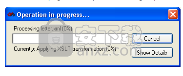 XML2PDF Workstation(XML转PDF转换器)