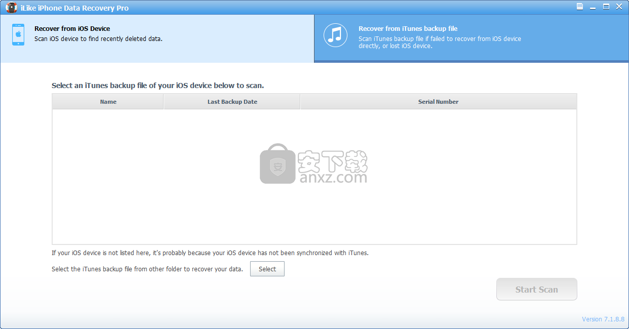 iLike iPhone Data Recovery Pro(iPhone数据恢复工具)
