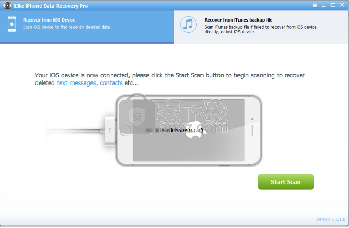 iLike iPhone Data Recovery Pro(iPhone数据恢复工具)