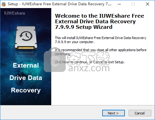 IUWEshare Free External Drive Data Recovery(硬盘数据恢复工具)