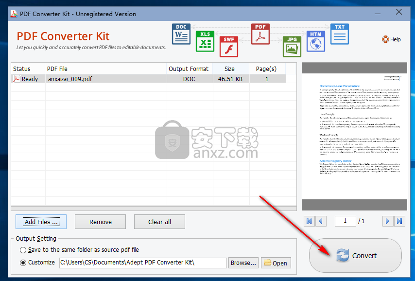 万能PDF转换器(Adept PDF Converter Kit)