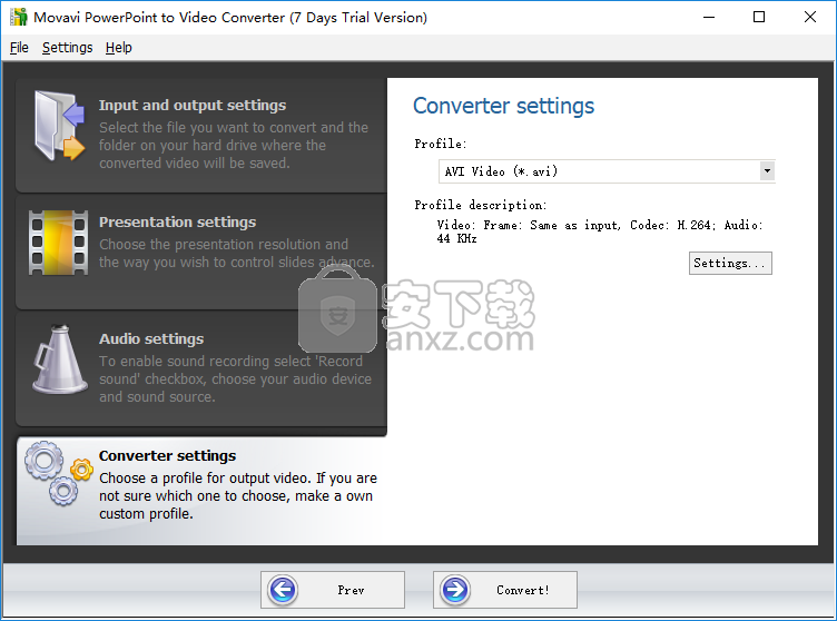 Movavi PowerPoint to Video Converter(PPT转视频转换器)