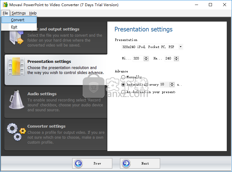 Movavi PowerPoint to Video Converter(PPT转视频转换器)