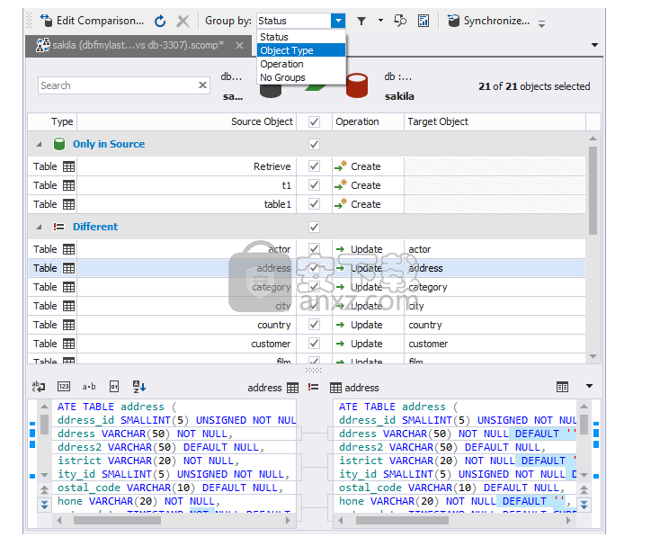 dbForge Schema Compare for MySQL(数据库比较工具)