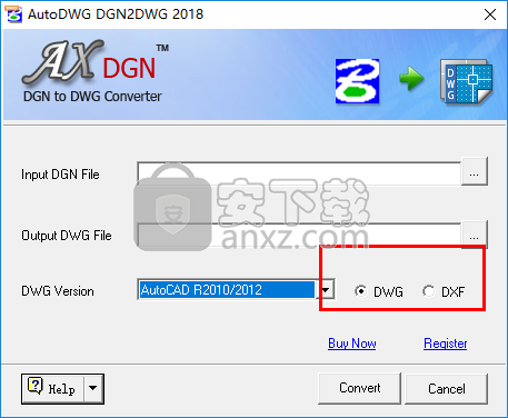 AutoDWG DGN2DWG(DGN转DWG工具)