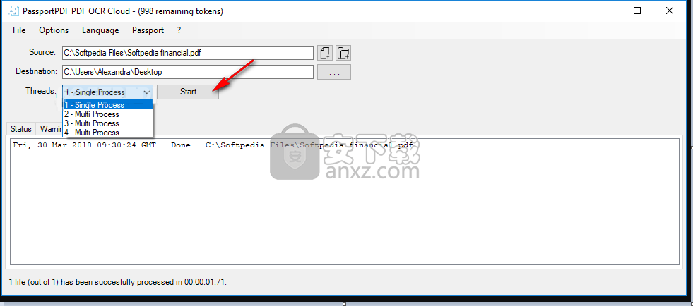 PassportPDF PDF OCR Cloud(OCR文字识别)