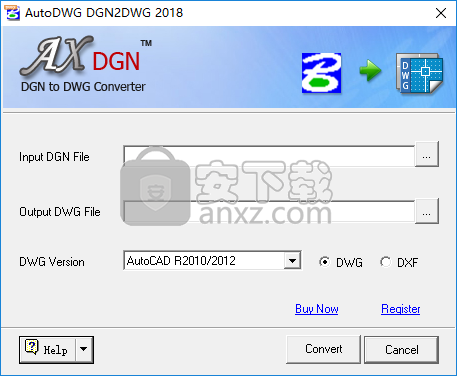 AutoDWG DGN2DWG(DGN转DWG工具)