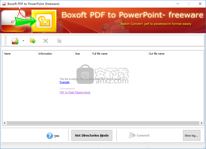 Boxoft PDF to PowerPoint(PDF转PPT软件)