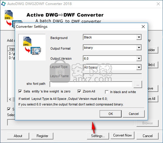 AutoDWG DWG2DWF Converter(DWG转DWF工具)
