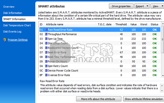 Active SMART(硬盘监视工具)