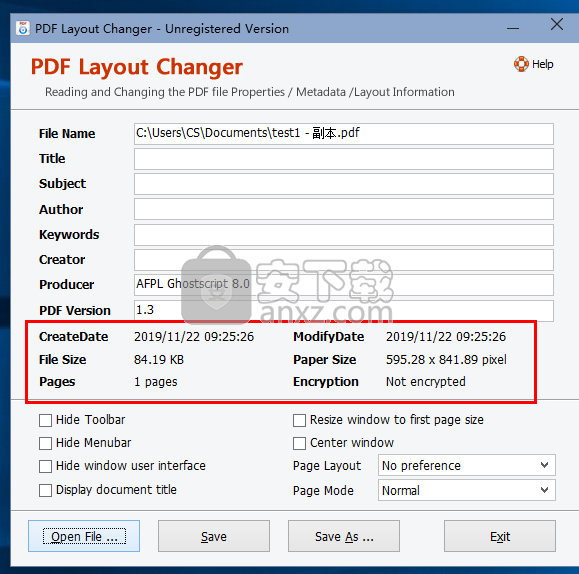 Adept PDF Layout Changer(PDF布局修改器)