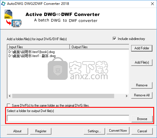 AutoDWG DWG2DWF Converter(DWG转DWF工具)