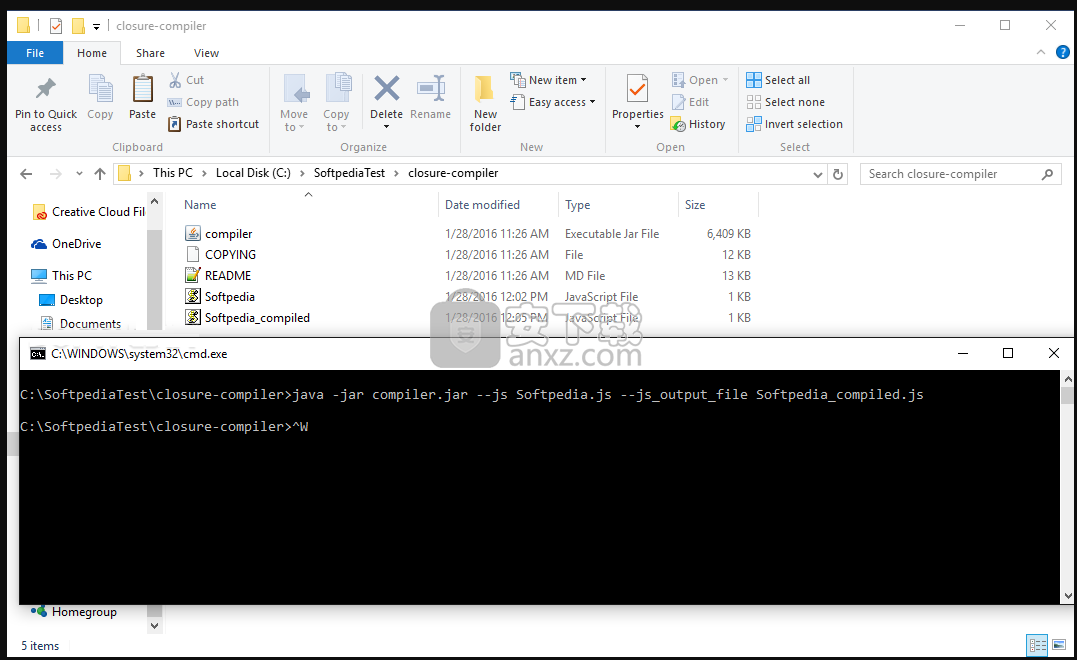 Closure Compiler(JavaScript代码优化工具)