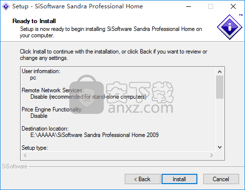 Sisoftware Sandra Pro(电脑分析测评工具)