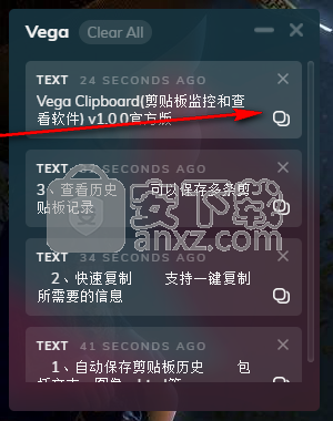 Vega Clipboard(剪贴板监控和查看软件)