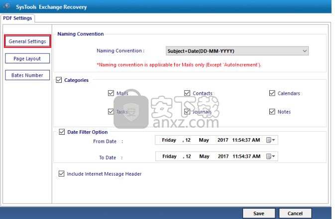 SysTools Exchange Recovery(edb文件恢复工具)