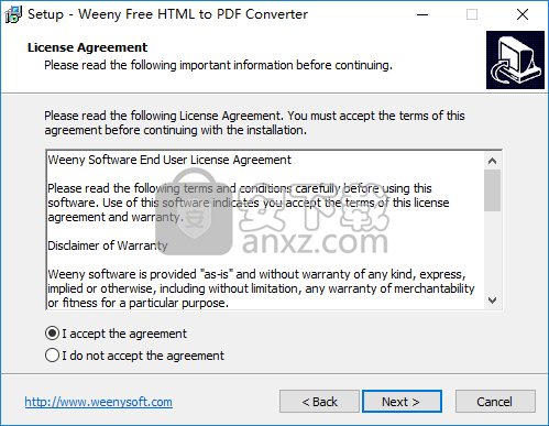 Weeny Free HTML to PDF Converter(HTML转PDF工具)