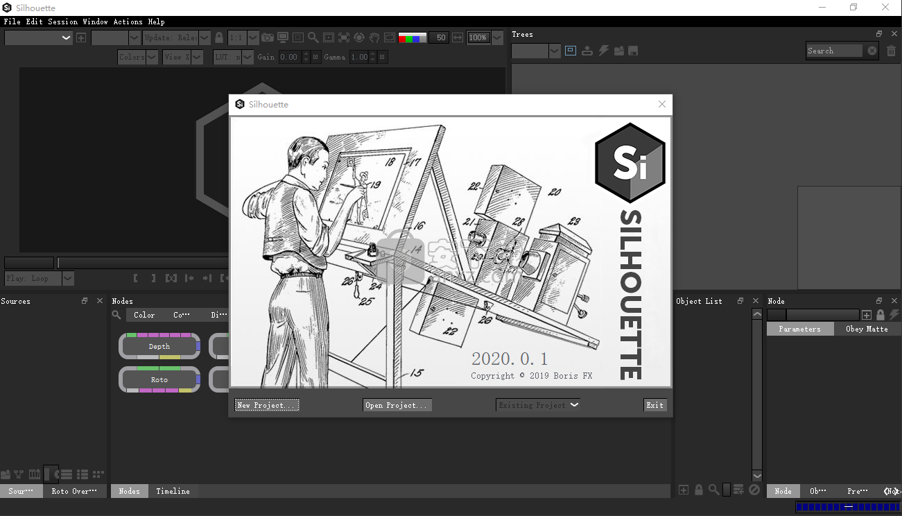 Boris FX Silhouette 2020破解版(vfx软件)