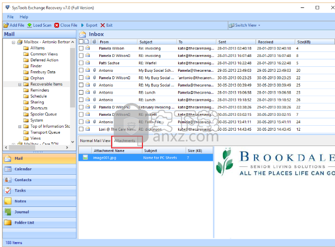 SysTools Exchange Recovery(edb文件恢复工具)