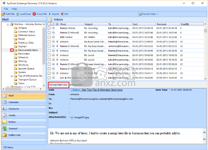 SysTools Exchange Recovery(edb文件恢复工具)