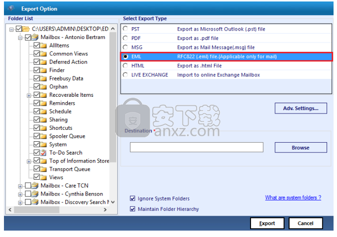 SysTools Exchange Recovery(edb文件恢复工具)