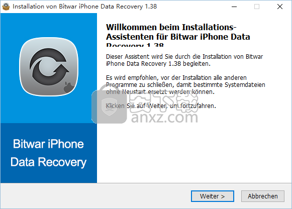 Bitwar iPhone Data Recovery(iPhone数据恢复工具)