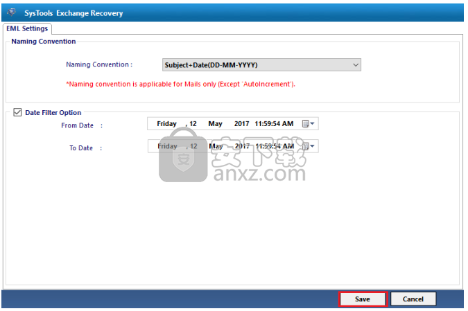 SysTools Exchange Recovery(edb文件恢复工具)