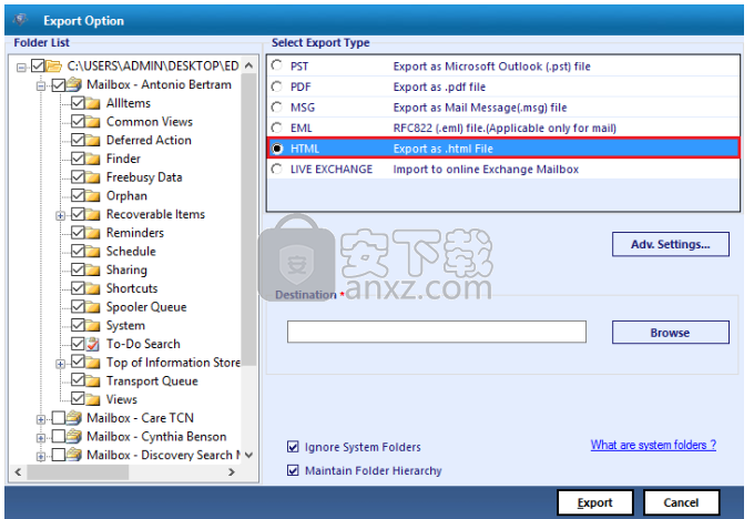 SysTools Exchange Recovery(edb文件恢复工具)