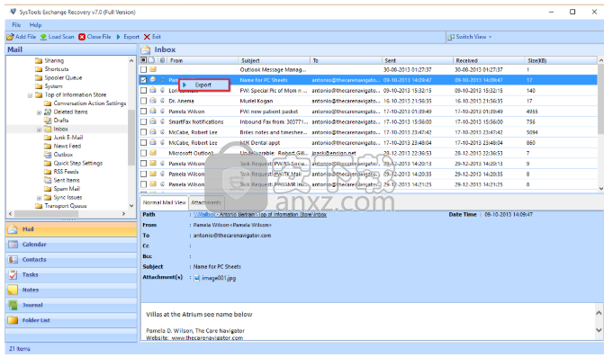 SysTools Exchange Recovery(edb文件恢复工具)