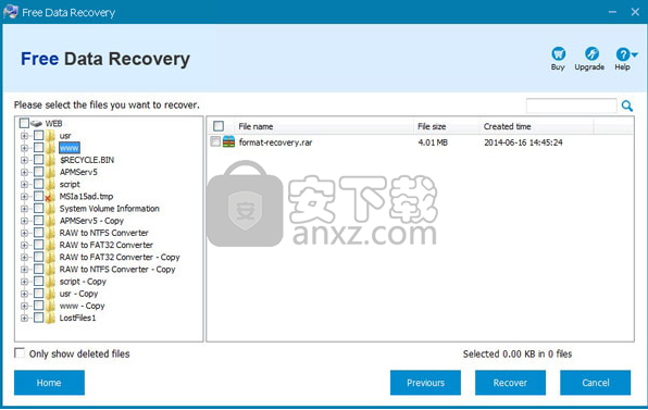 thundersoft Free Data Recovery(数据恢复软件)