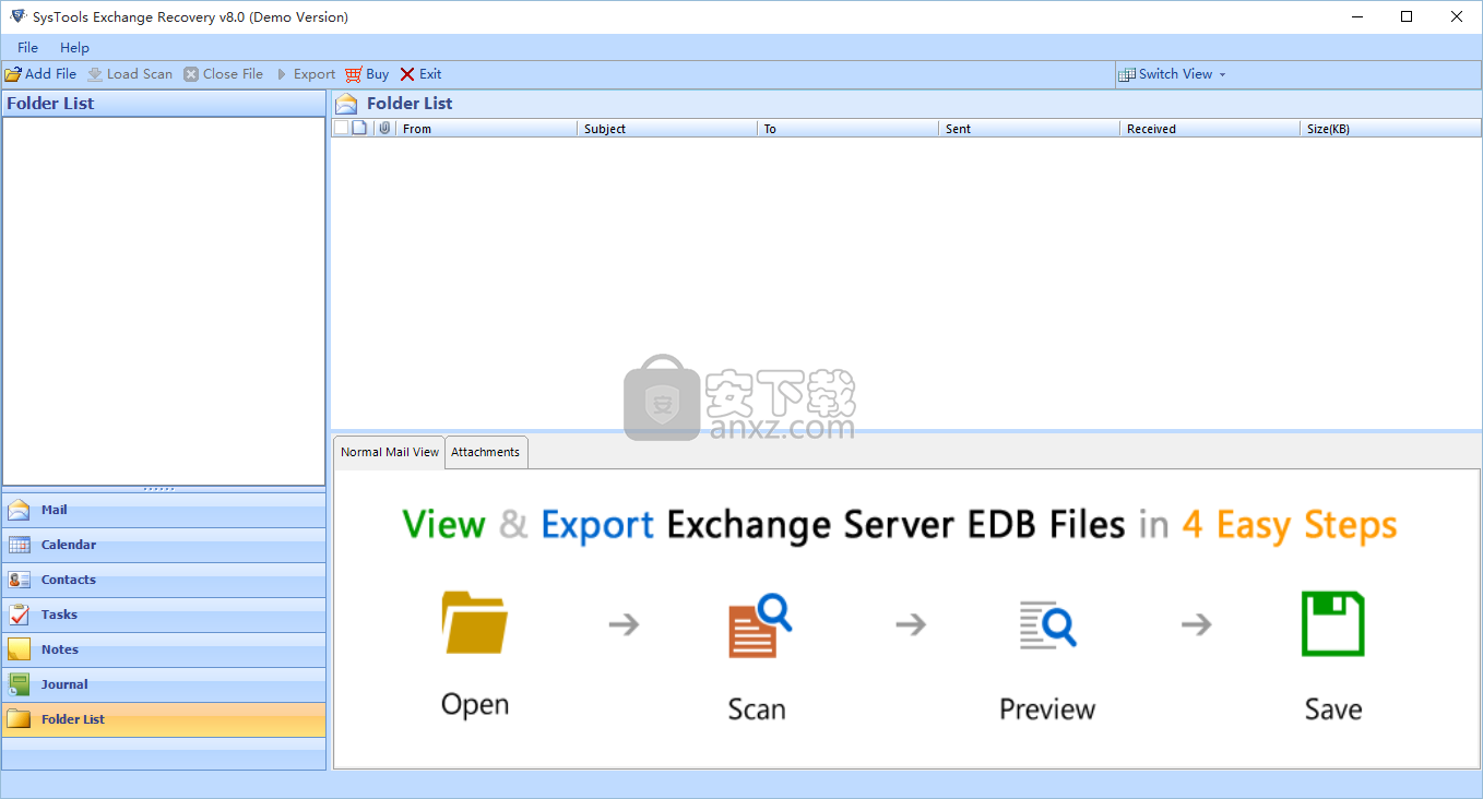SysTools Exchange Recovery(edb文件恢复工具)