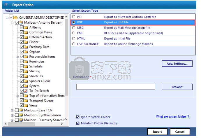 SysTools Exchange Recovery(edb文件恢复工具)