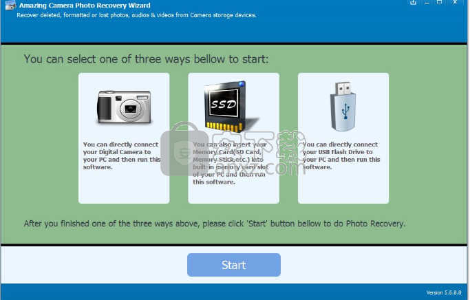 Amazing Camera Photo Recovery Wizard9(相机照片恢复软件)