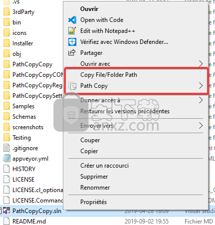 Windows Path Copy(文档路径复制工具)