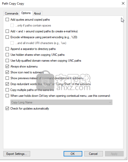 Windows Path Copy(文档路径复制工具)