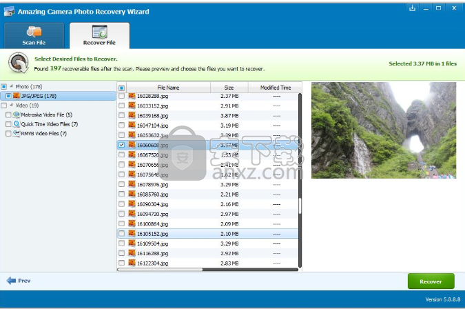 Amazing Camera Photo Recovery Wizard9(相机照片恢复软件)