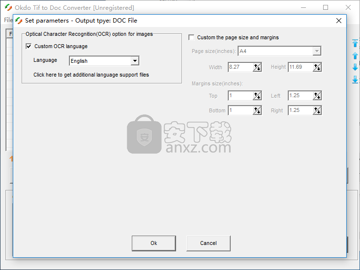 Okdo Tif to Doc Converter(Tif换Doc转换器)